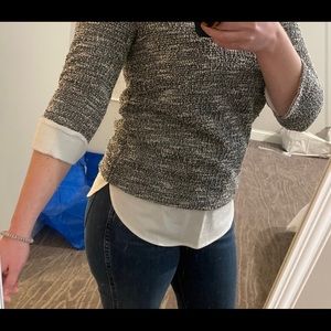 Faux Layered sweater